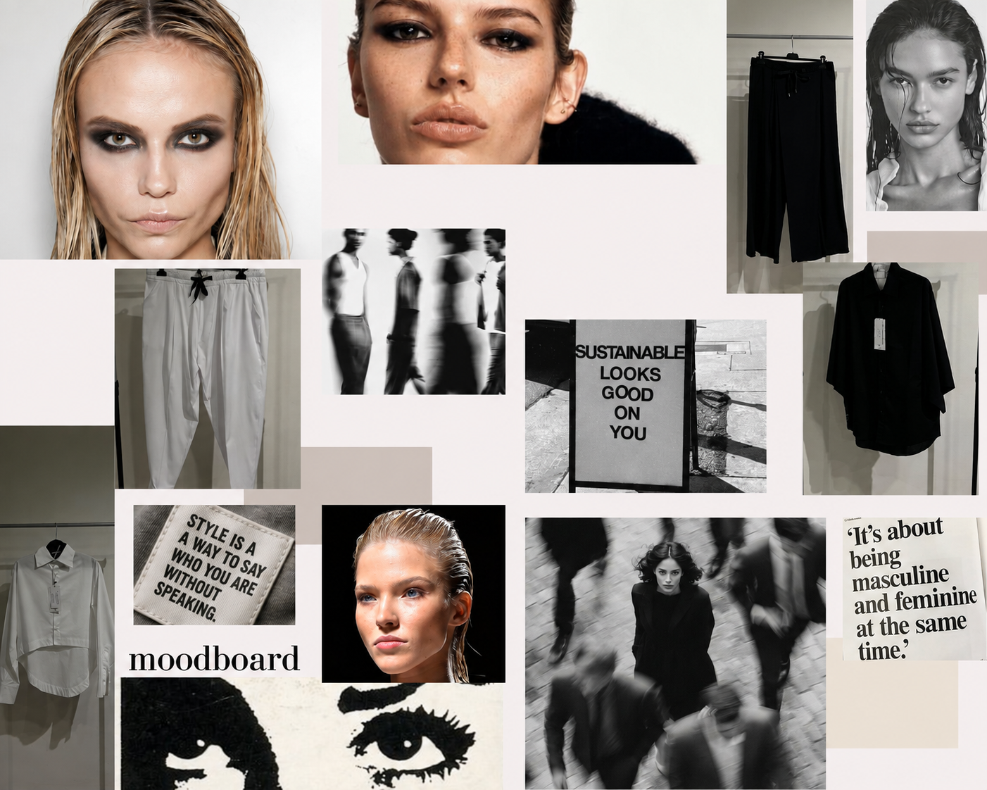Moodboards στη Μόδα